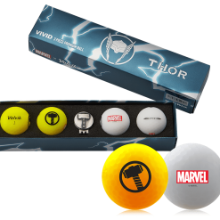 Volvik Marvel Limited Edition Marvel Golf Ball Gift Packs -CLUBS Shop 0006 4ball Thor