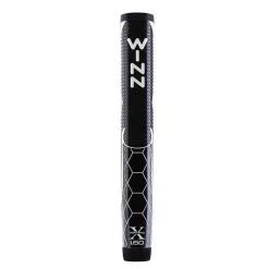 Winn Golf Pro X Putter Grip - 1.60" Black Silver