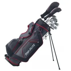 Golf Works Top-Flite Golf Men's XL 13 Piece Complete Box Set -CLUBS Shop 2020BlackRed1