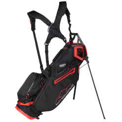 Sun Mountain Boom 2023 Stand Bag -CLUBS Shop 2023 BoomStand 230141 black red