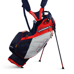 Sun Mountain Golf 2021 4.5 LS 14-Way Divided Golf Stand Carry Bag -CLUBS Shop 21009045LS14WayNavy White Red