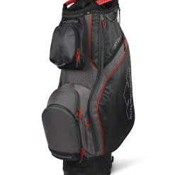 Sun Mountain Golf 2021 Teton Cart Bag -CLUBS Shop 210384TetonBlack Gun Red
