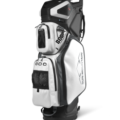Sun Mountain 2022 Boom Bag Golf Cart Bag With Speakers -CLUBS Shop 210414BoomBagBlack White Gray