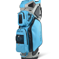 Sun Mountain 2022 Boom Bag Golf Cart Bag With Speakers -CLUBS Shop 210417BoomBagCement Ocean Black