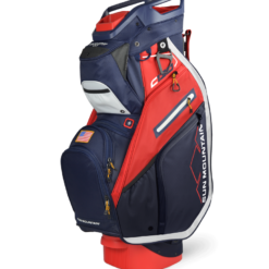 Sun Mountain Golf 2022 C-130 5-Way Cart Bag -CLUBS Shop 220330C1305WayNavy Red White