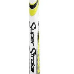 Golf Works SuperStroke Golf Legacy Slim 3.0 Putter Grips -CLUBS Shop 3.0 Legacy White Yellow