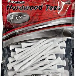 CaddiesShack ProActive Premium Sports Hardwood Golf Tees 3.25" 100 Count