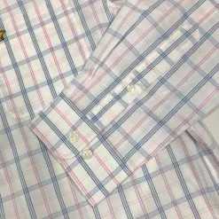 Callaway Jack Nicklaus Black Label By Perry Ellis Plaid Button Down Shirts -CLUBS Shop 3ColorsMediumPlaidLS BrightWhite2 scaled