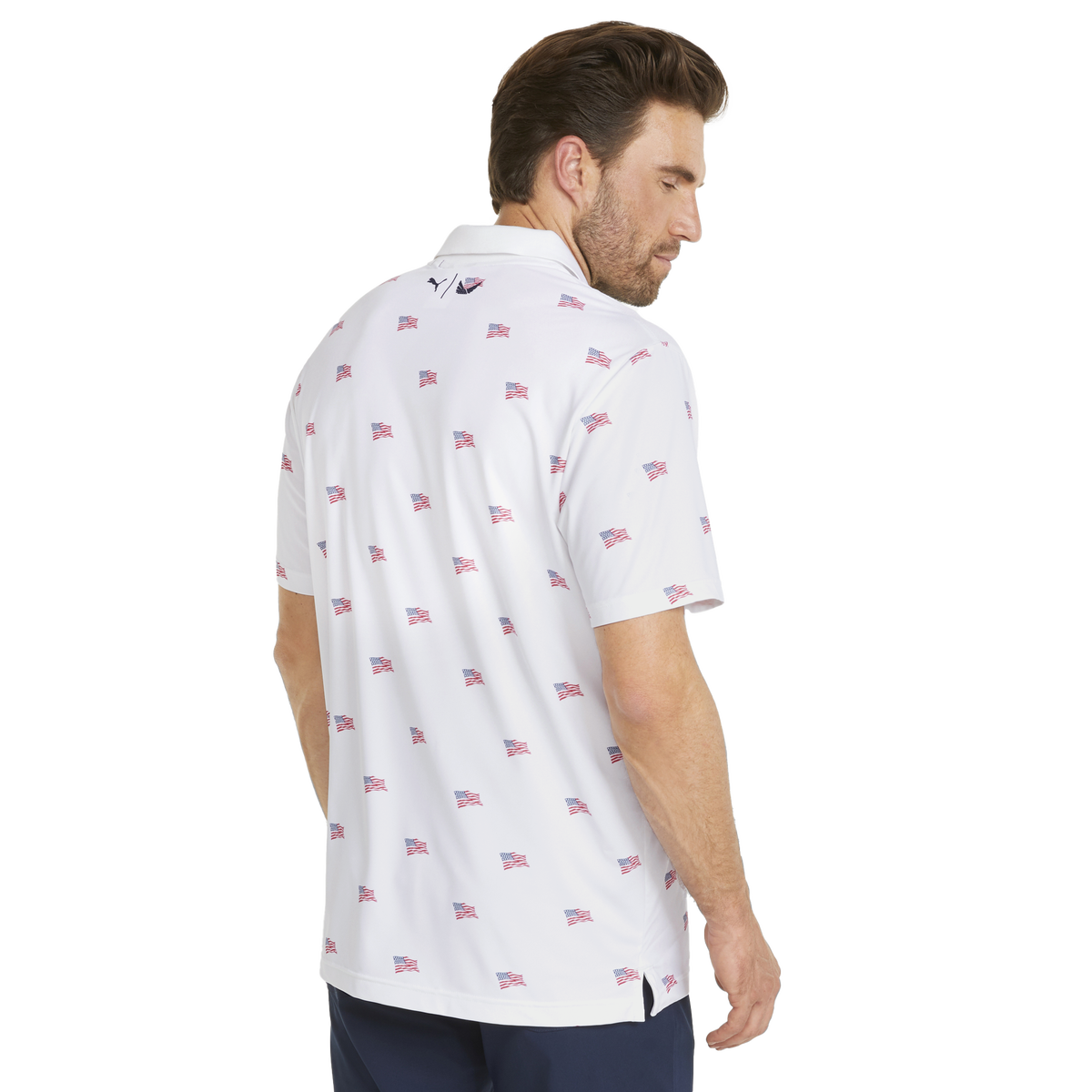 Cobra Golf Puma Men's Volition Flags Golf Polo 4 Cobra Golf Puma Men's Volition Flags Golf Polo - Image 4