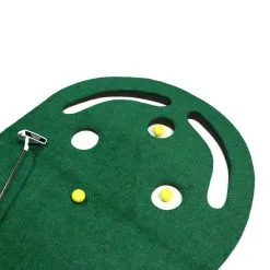 Hireko Intech Golf 3 Hole Portable Golf Putting Mat -CLUBS Shop 3 Hole Portable Putting Mat 2