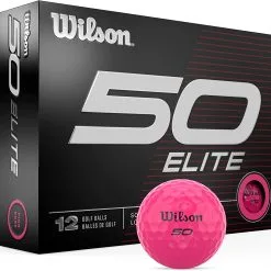 Wilson Staff 50 Elite Golf Balls -CLUBS Shop 50Elite Pink 0 5c382f71 8505 446d 953e 827de1a4169b
