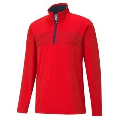 Cobra Golf Puma Men's Volition Independence 1/4 Zip Golf Jacket -CLUBS Shop 599439 03 min
