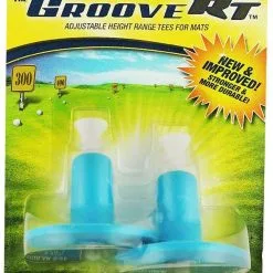 J&M The Groove RT Adjustable Driving Range Tees For Mats