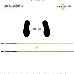 J&M Golf Alignment Rods - MORODZ - 2 Pack -CLUBS Shop 61NYUBymfpL. AC SL1500