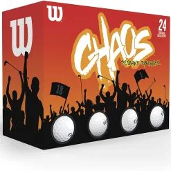 Wilson Golf 2020 Chaos Golf Balls 24 Pack 12 Wilson Golf 2020 Chaos Golf Balls 24 Pack -CLUBS Shop 717EzFiXrpL. AC SL1500