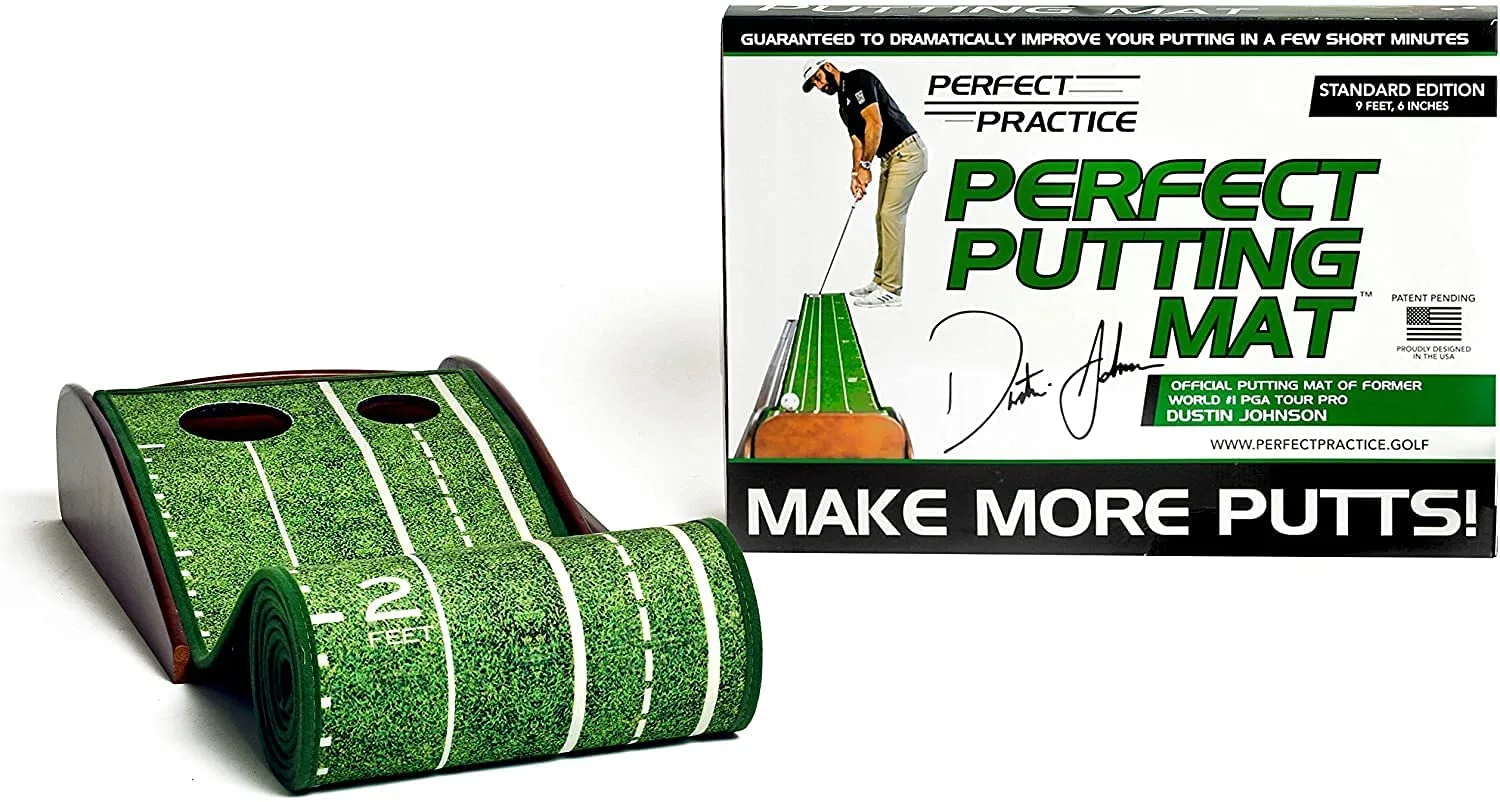 CaddiesShack Perfect Putting Mat - Dustin Johnson - Standard Edition 2 CaddiesShack Perfect Putting Mat - Dustin Johnson - Standard Edition - Image 2