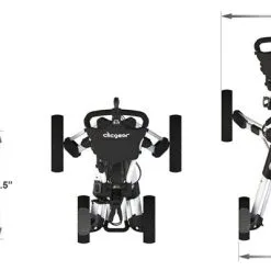 Proactive Clicgear Golf 4-Wheel Push Cart Model 8.0+ -CLUBS Shop 8.0 Details