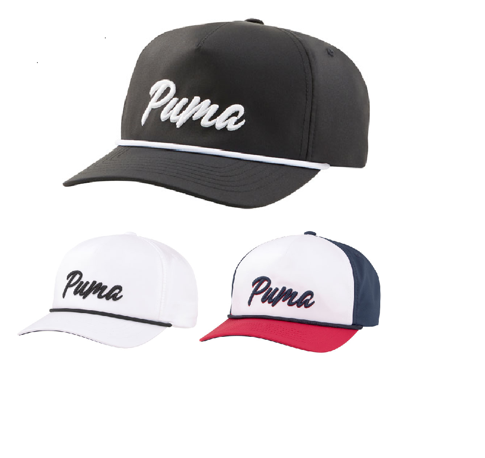 Cobra Golf Puma Retro Rope Snapback Golf Cap 1 Cobra Golf Puma Retro Rope Snapback Golf Cap