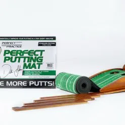 CaddiesShack Perfect Putting Mat - Dustin Johnson - Standard Edition