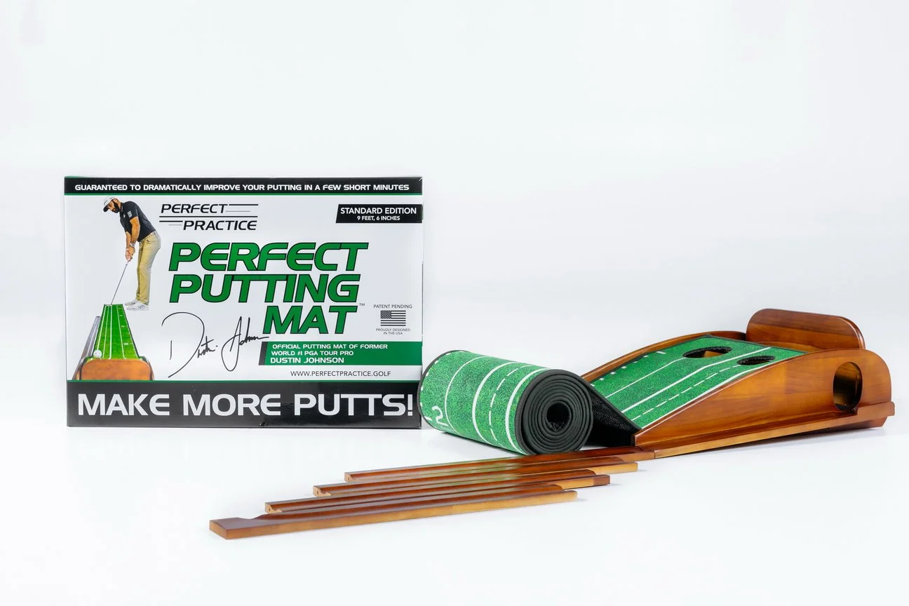 CaddiesShack Perfect Putting Mat - Dustin Johnson - Standard Edition 1 CaddiesShack Perfect Putting Mat - Dustin Johnson - Standard Edition
