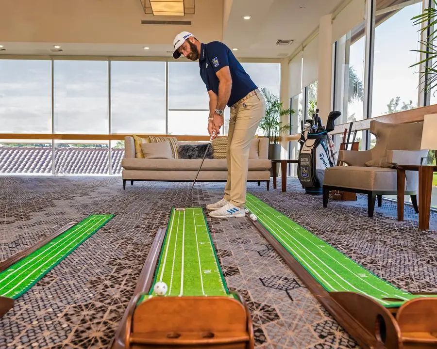 CaddiesShack Perfect Putting Mat - Dustin Johnson - Standard Edition 15 CaddiesShack Perfect Putting Mat - Dustin Johnson - Standard Edition - Image 15