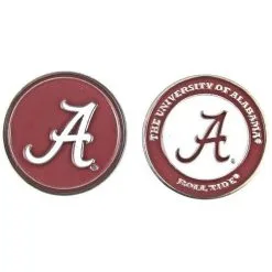 J&M NCAA Double Sided Collegiate Golf Ball Marker Coins -CLUBS Shop Alabama 1 f7c6c6a4 3770 460e a146 a11b13d31971