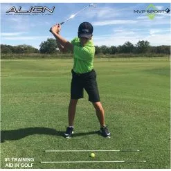 Proactive MVP Sport Golf Alignment Sticks 2-Pack -CLUBS Shop AlignmentRods Red 3