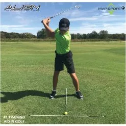 Proactive MVP Sport Golf Alignment Sticks 2-Pack -CLUBS Shop AlignmentRods Red 5