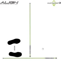 Proactive MVP Sport Golf Alignment Sticks 2-Pack -CLUBS Shop AlignmentRods Red 9