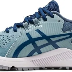 Asics Gel-Course Glide Women's Spikeless Golf Shoes -CLUBS Shop AsicsGelCourseGlide LightSteelGrandShark1