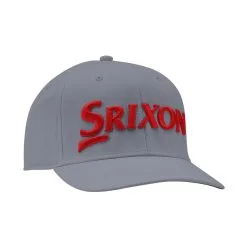 Srixon Authentic Structured Hat -CLUBS Shop AuthenticStructured GrayRed 0