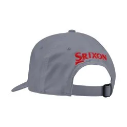 Srixon Authentic Structured Hat -CLUBS Shop AuthenticStructured GrayRed 1
