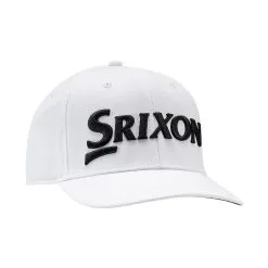 Srixon Authentic Structured Hat -CLUBS Shop AuthenticStructured WhiteBlack 0