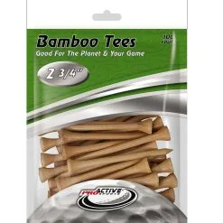 CaddiesShack Bamboo Golf Tees 2.75"