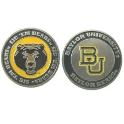 J&M NCAA Double Sided Collegiate Golf Ball Marker Coins -CLUBS Shop Baylor