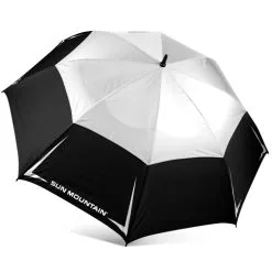 Sun Mountain Golf 68" Manual Umbrella -CLUBS Shop Black White