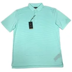 Callaway Jack Nicklaus Black Label By Perry Ellis Feeder Stripe Polo Shirts -CLUBS Shop BlackLabelPolo FeederStripe ArubaBlue0