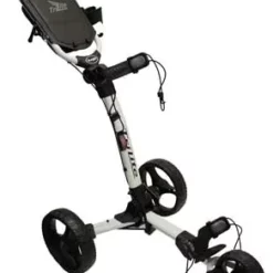 TGIB Axglo Golf TriLite 3 Wheel Push Cart -CLUBS Shop BlackWhite