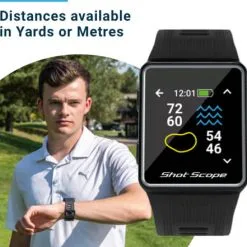 Shot Scope Golf G3 GPS Watch -CLUBS Shop Black G3 Product 480x441 Desktop 11