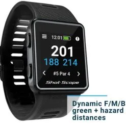 Shot Scope Golf G3 GPS Watch -CLUBS Shop Black G3 Product 480x441 Desktop 2