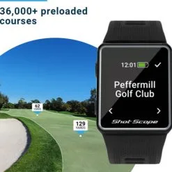Shot Scope Golf G3 GPS Watch -CLUBS Shop Black G3 Product 480x441 Desktop 6