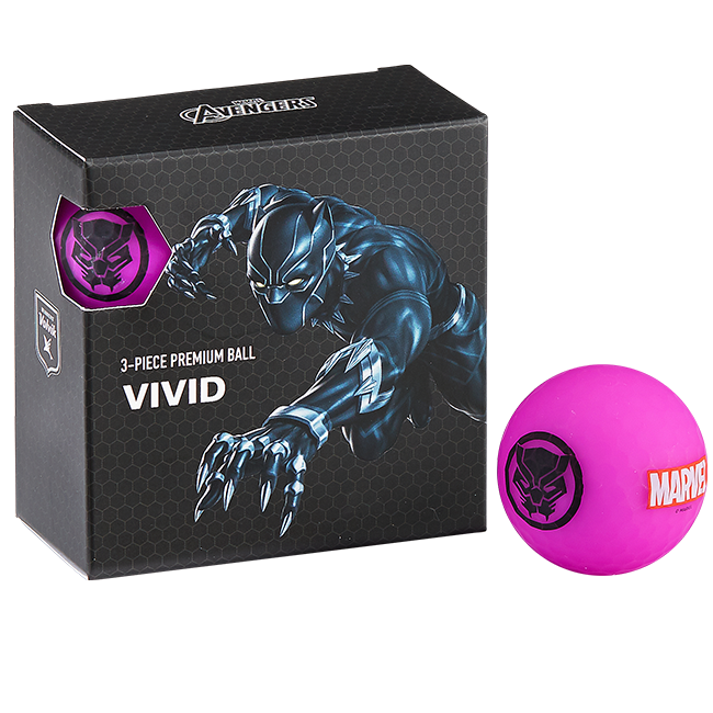 Volvik Marvel Character Golf Ball 4 Pack 2 Volvik Marvel Character Golf Ball 4 Pack - Image 2