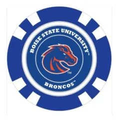 Team Golf NCAA Magnetic Poker Chip Ball Markers -CLUBS Shop BoiseState1