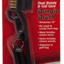 Proactive Club Brush Dual Bristle & Coil Cord Bungie Brush -CLUBS Shop Bungie Brush Black