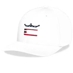 Cobra Golf Cobra Stars And Stripes Crown C Snapback Golf Hat -CLUBS Shop CobraStarsandStripesCrownCSnapback White 0