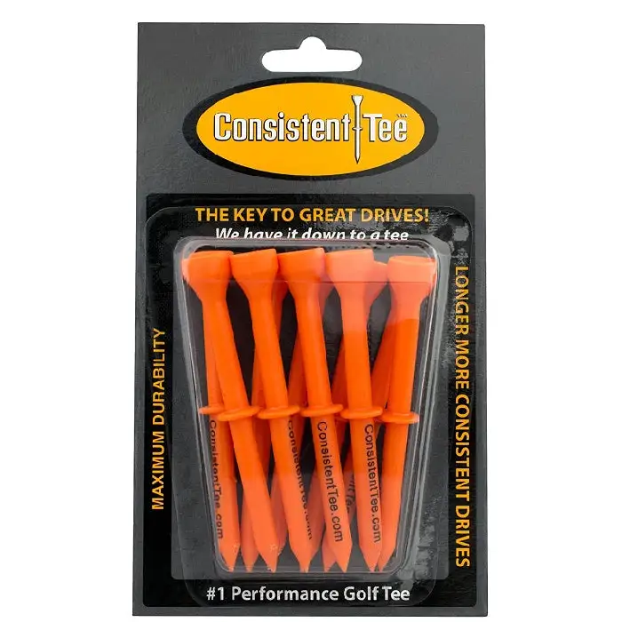 CaddiesShack Consistent Tee Golf Tees 10 Pack - 3.25" 1 CaddiesShack Consistent Tee Golf Tees 10 Pack - 3.25"