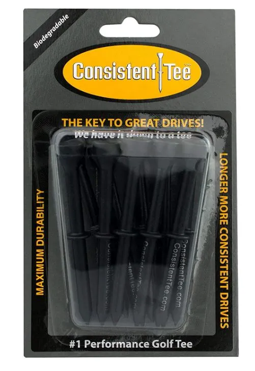 CaddiesShack Consistent Tee Golf Tees 10 Pack - 3.25" 3 CaddiesShack Consistent Tee Golf Tees 10 Pack - 3.25" - Image 3