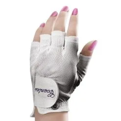 CLUBS Shop 47 Hireko Powerbilt Countess Half-Finger Ladies Golf Glove