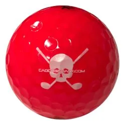 CaddiesShack Custom Jolly Rogers Skull & Crossbones Volvik Crystal Golf Balls -CLUBS Shop Crystal Red Logo 926e05ae 0e55 47c4 af37 7a5298b0e541
