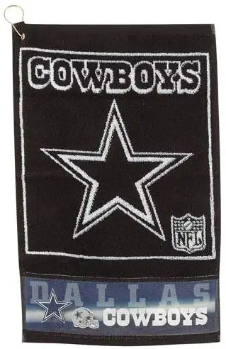 CaddiesShack Dallas Cowboys Jacquard Golf Towel McArthur Sports 1 CaddiesShack Dallas Cowboys Jacquard Golf Towel McArthur Sports